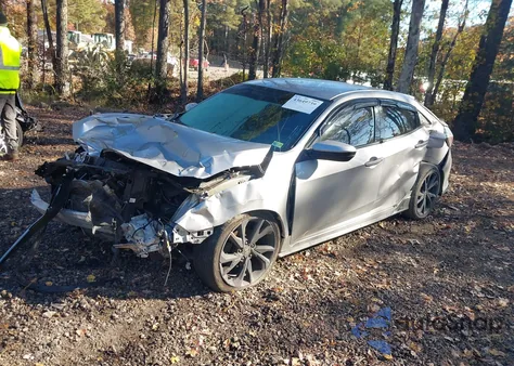 2017 Honda Civic Sport from USA, damaged, VIN SHHFK7H47HU403456